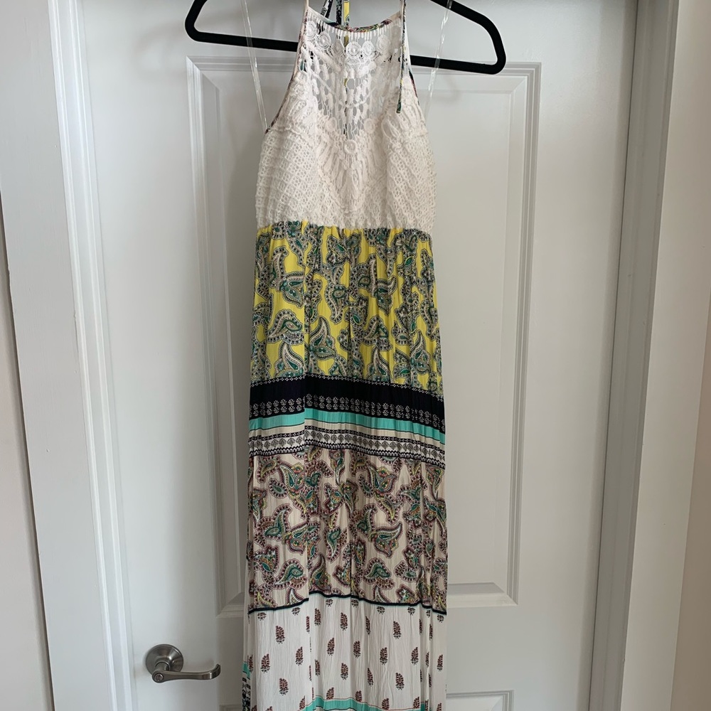 Multi-colored Maxi Dress